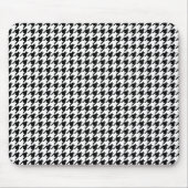 白黒千鳥格子の マウスパッド (正面)