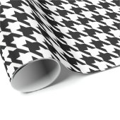 白黒千鳥格子の ラッピングペーパー (ロールコーナー)