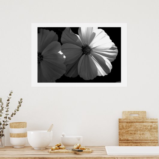 白黒半日 ポスター (キッチン)