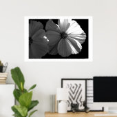 白黒半日 ポスター (ホームオフィス)