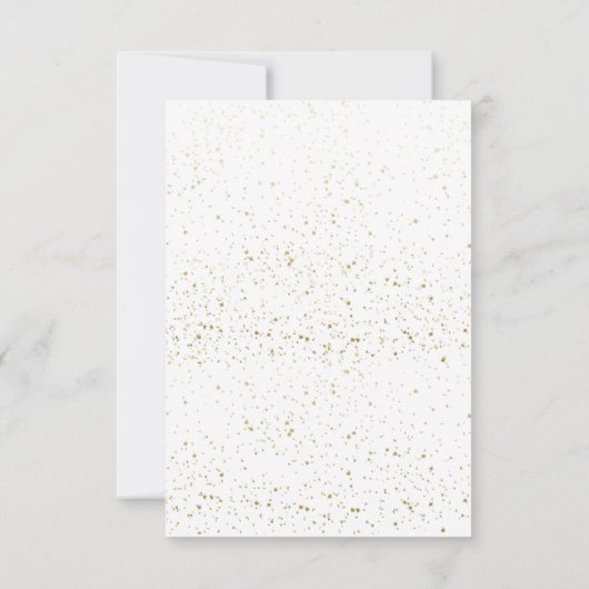 白黒卒業カジュアルパーティーのディナーメニュー 招待状 (裏面)