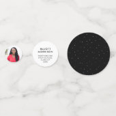 白黒卒業パーティー コンフェッティ (裏面)