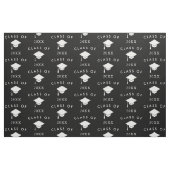 白黒卒業生 ファブリック (ファットクウォーター)