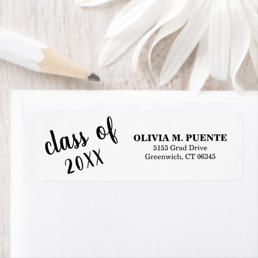 白黒卒業 ラベル (インサイチュ)