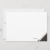 白黒卒業 招待状 (裏面)