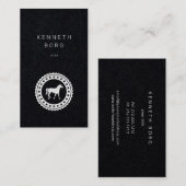 白黒印 名刺 (正面/裏面)