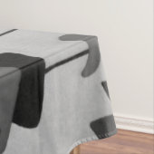 白黒原子パターンテーブルクロス テーブルクロス (インサイチュ)