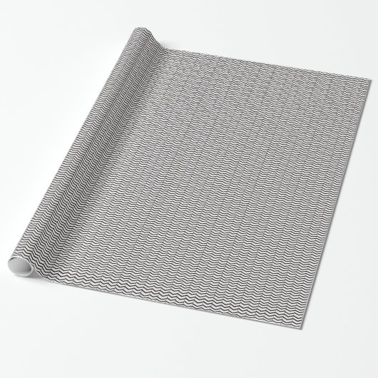 白黒及び赤面シボロンラッピング紙 ラッピングペーパー (アンロールド)