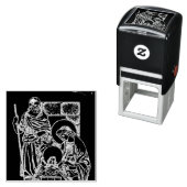 白黒及び金ゴールド出生 セルフインキングスタンプ (インサイチュ)