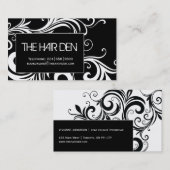 白黒名刺 名刺 (正面/裏面)