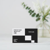 白黒名刺 名刺 (スタンド正面)