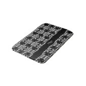 白黒名前を挙げられたDamask バスマット (アングル)
