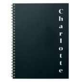 白黒名 ノートブック (正面)