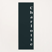 白黒名 ヨガマット (正面)