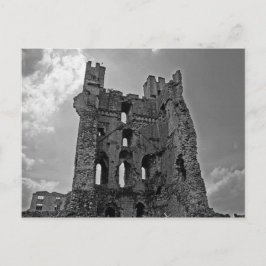 白黒城 ポストカード