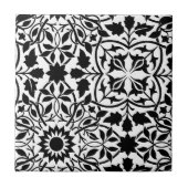 白黒塗り タイル (正面)