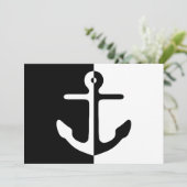 白黒境界のいかり 招待状 (スタンド正面)