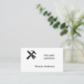 白黒大工 名刺 (スタンド正面)