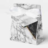 白黒大理石お願い箱 – あなたの手紙 フェイバーボックス (正面サイド)