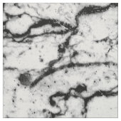 白黒大理石の石造りパターン ファブリック (見本)