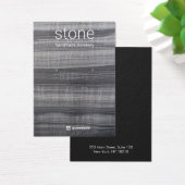 白黒大理石イヤリングジュエリー表示カード (デスク)