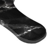 白黒大理石カッティングボード – あなたの手紙 カッティングボード (角)