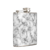 白黒大理石仕上げ フラスク (右)