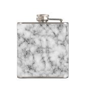 白黒大理石仕上げ フラスク (裏面)