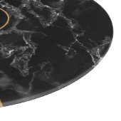 白黒大理石切削ボードあなたの手紙 カッティングボード (角)