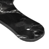 白黒大理石切削ボードカスタム文字 カッティングボード (角)