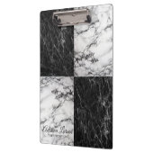 白黒大理石 クリップボード (左)