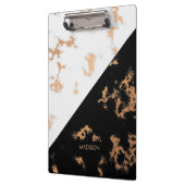 白黒大理石 クリップボード (左)