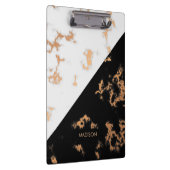 白黒大理石 クリップボード (右)