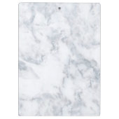白黒大理石 クリップボード (裏面)