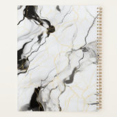 白黒大理石 プランナー手帳 (裏面)