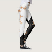 白黒大理石 レギンス (右)