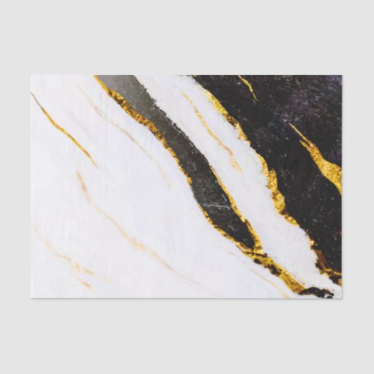 白黒大理石 薄葉紙 (正面)