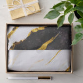 白黒大理石 薄葉紙 (ギフト)