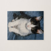白黒子ネコのパズル ジグソーパズル (横)