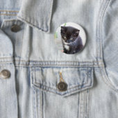 白黒子ネコ 缶バッジ (インサイチュ)