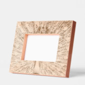 白黒孔雀 レーザー彫刻フレーム (左)