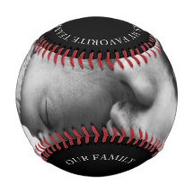 白黒家族写真の父とベビー