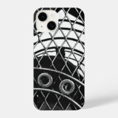 白黒工業抽象芸術幾何写真集 iPhoneケース (裏面)