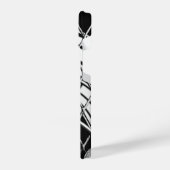 白黒工業抽象芸術幾何写真集 iPhoneケース (左側面)