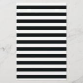 白黒市松模様にストライプ紙シート (裏面)