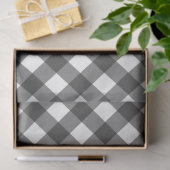 白黒市松模様にティッシュペーパー 薄葉紙 (ギフト)