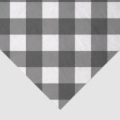 白黒市松模様にティッシュペーパー 薄葉紙 (詳細)