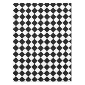 白黒市松模様に- テーブルクロス (正面)