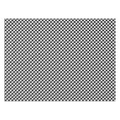 白黒市松模様に テーブルクロス (正面(横))