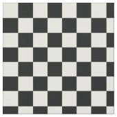 白黒市松模様に ファブリック (クローズアップ)